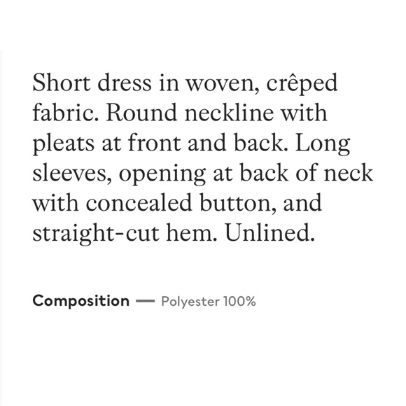 H&M Red Long-Sleeved Dress - Picture 4 of 4